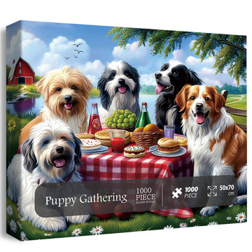 Cucciolo di raccolta puzzle puzzle 1000 pezzi